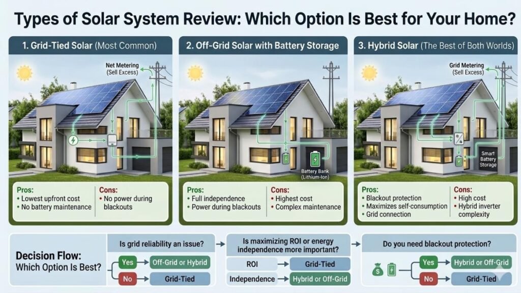Types of Solar System
