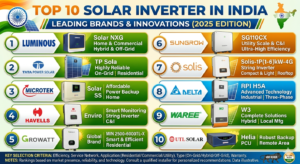 Top 10 Solar Inverter in India