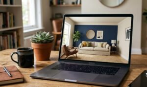living room wall colour combination