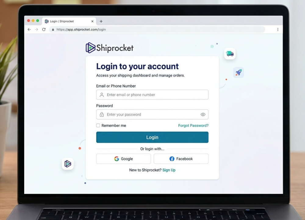 Shiprocket Login